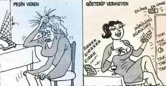 PESIN VEREN GOSTERIP VERMEYEN ??