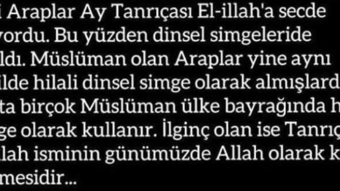 El ilah hakkında ne düşünüyorsunuz?