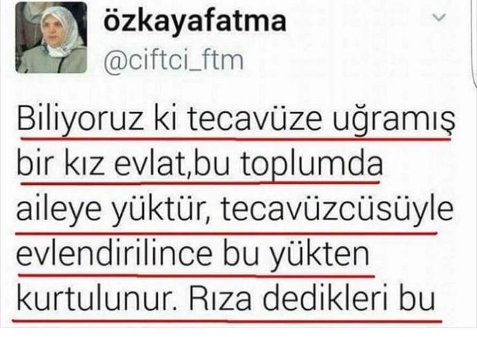 Bu nasıl bir zihniyet? Bir kadın bunu nasıl söyler?