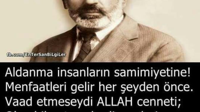 Menfaat dünyası?
