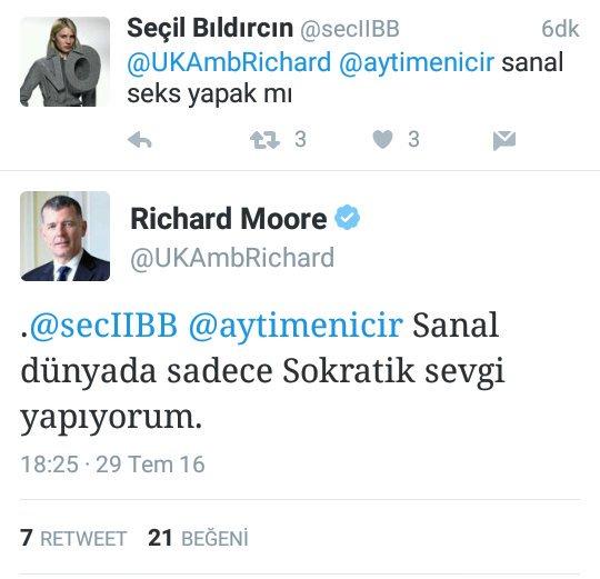 İngiliz büyükelçisi Richard Moore twitter hesabından trol sorulara cevap vermesini nasıl degerlendiriyorsunuz?