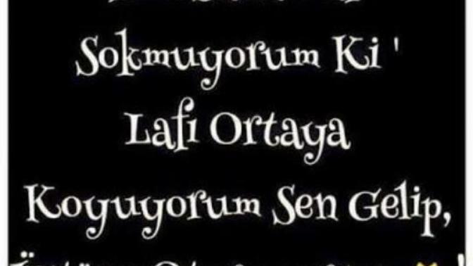 Hiç birilerine laf sokma çabasına girdiniz mi?