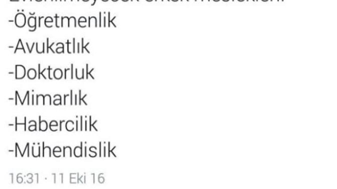 Evlenilemeyecek erkek meslekleri... Bu kız neden böyle bir şey dedi?