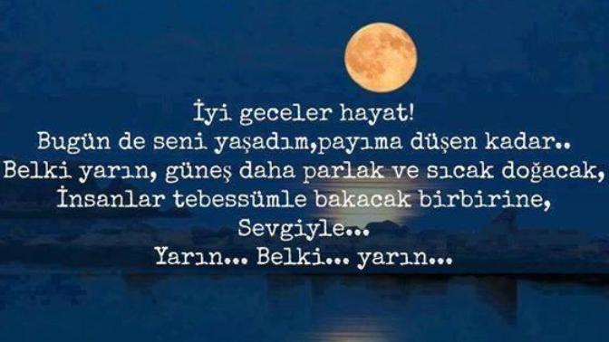 Gecenin sözü ne olsun?