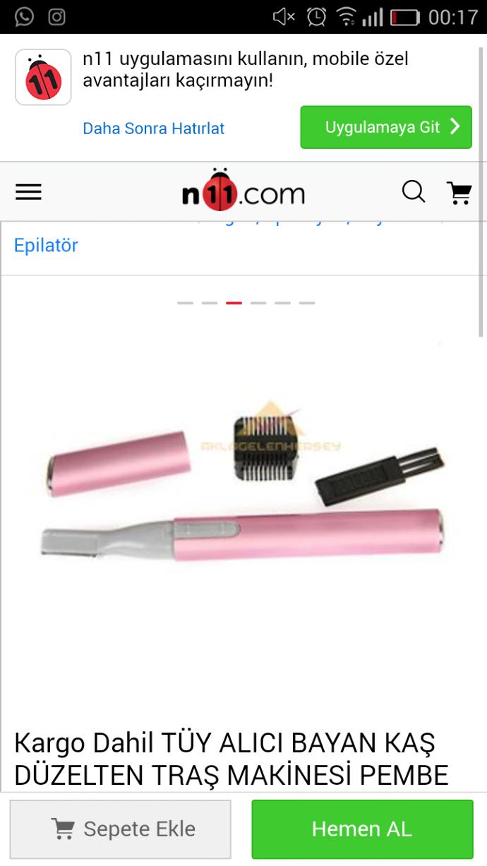Bir bakar mısınız ? Trimmer ve yüz tüyleri ile ilgili ?