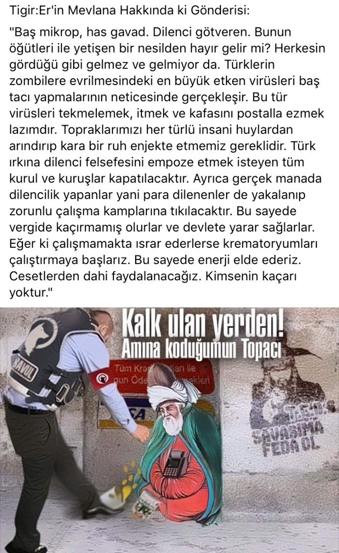 Mevlana Ve Tigir:Er'in düşüncesi?