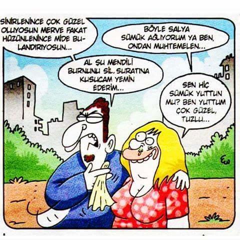 Eşiniz / sevgiliniz salya sümük ağladığında burnunu siler misiniz ?