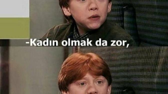 Kadın olmak ister miydiniz beyler?