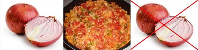 Menemen soğanlı mı olur? Soğansız mı?