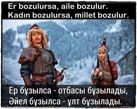 Er bozulursa, aile bozulur. Kadın bozulursa, ulus bozulur. Bu söz hakkında düşüncelerinizi öğrenebilirmiyim ?