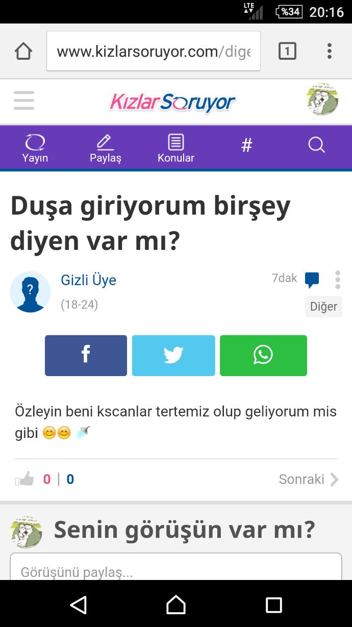 Sitede EN SAÇMA soruları KIZLAR mı soruyor ERKEKLER mi?