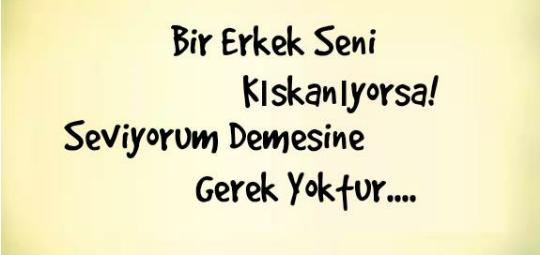 Kıskanan erkeğin
