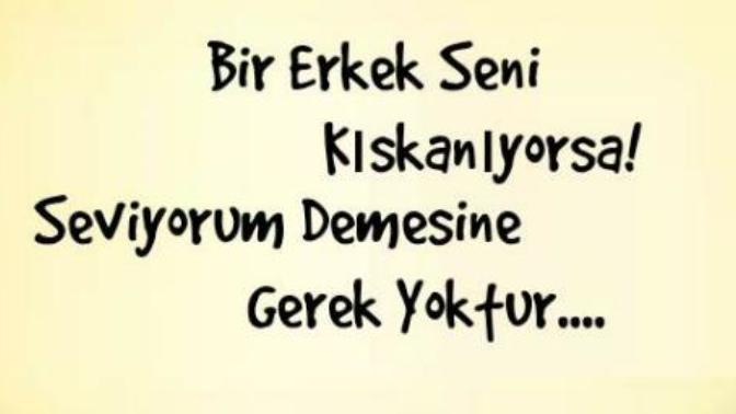 Kıskanan erkeğin "seni seviyorum" demesine gerek yok mu?