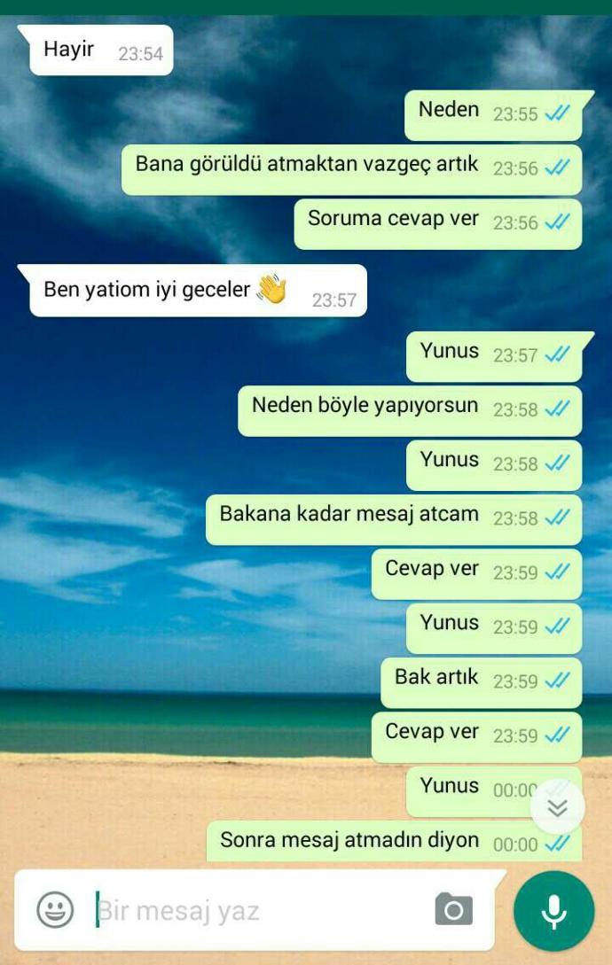 Bir kız hergün böyle mesaj atsa (resimli)?