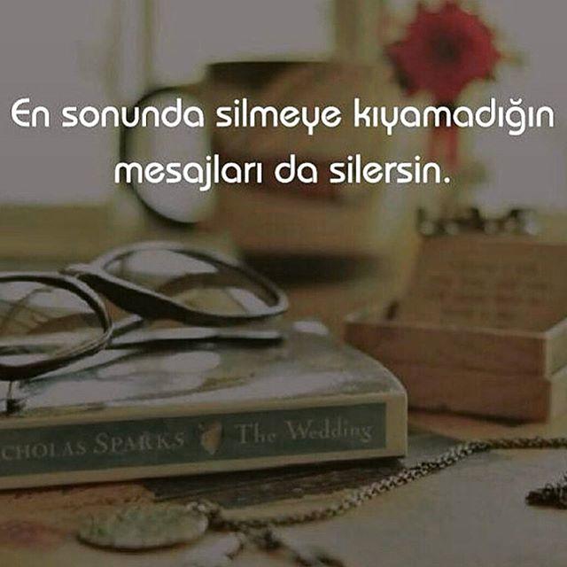 Silemediğiniz, silmeye kıyamadığınız mesajlar var mı?
