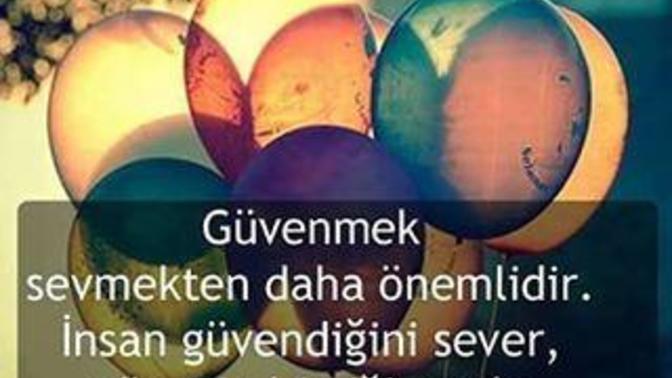 "Güvenmek" mi daha önemli yoksa "Sevmek" mi?