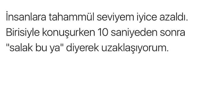 İnsanlara tahammül seviyeniz ne durumda?