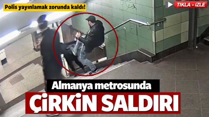 Almanya'da kadına tekme atıldı , bu olaya tanıklık etseydiniz ne yapardınız?