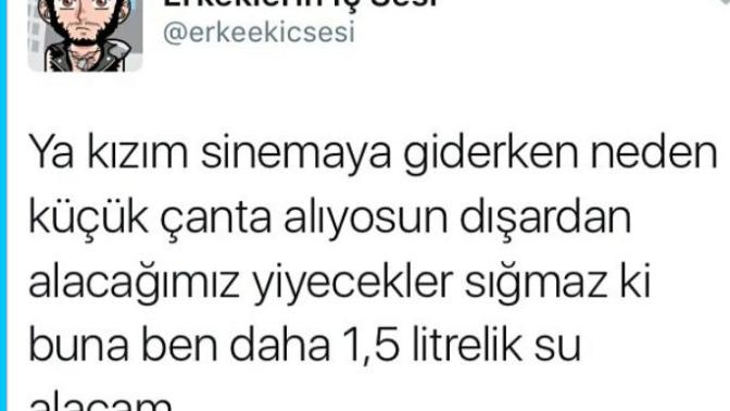 Sinema salonuna dışarıdan yiyecek içecek getiriyor musun?