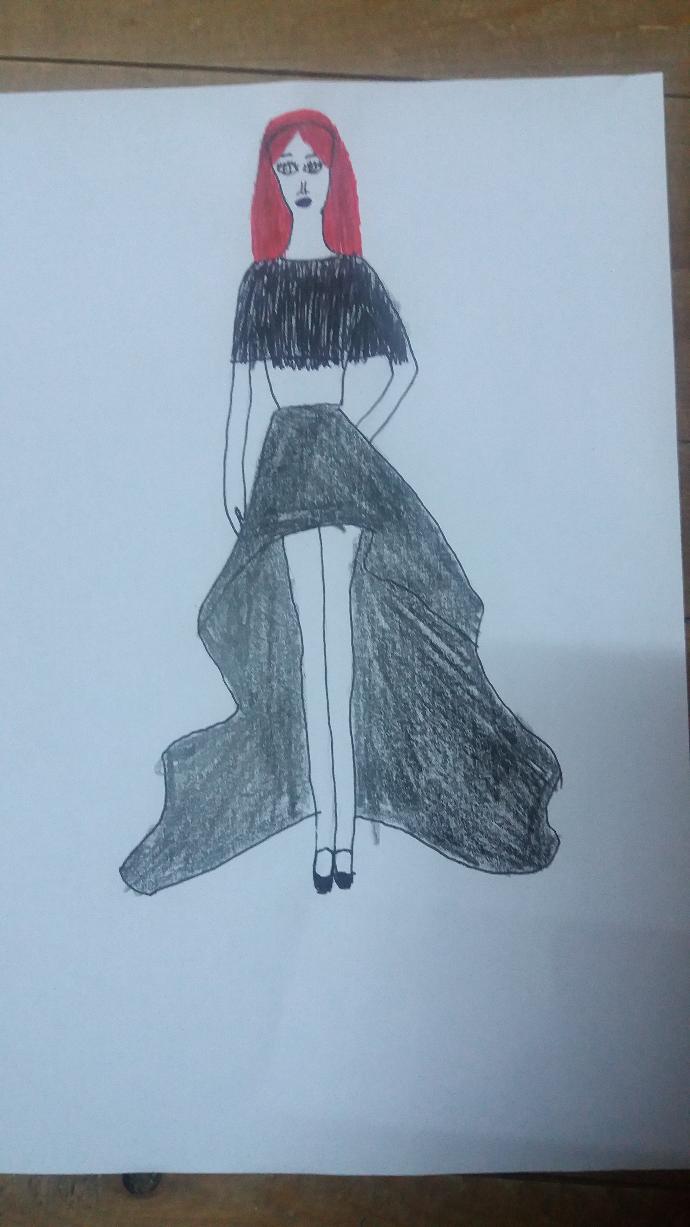 Arkadaşlar kardeşim 14 yaşında ve ileride moda tasarımcısı olmak istiyor. Sizce çizimleri iyimi?