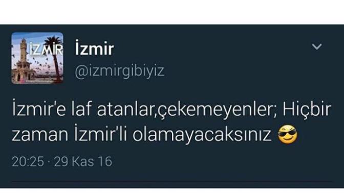İzmire laf atanlar hakkında ne düşünüyosunuz?