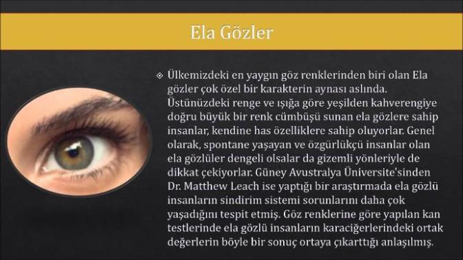 Gözlerim hangi renk ve hangi göz rengi favorinizdir?