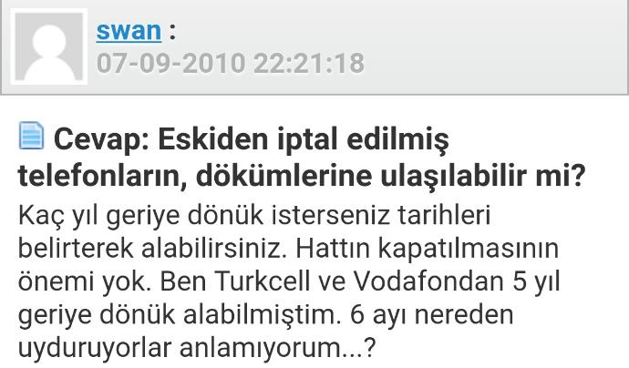 Telefon Hattı iptal edilirse bilgilere ulaşılabilir mi?
