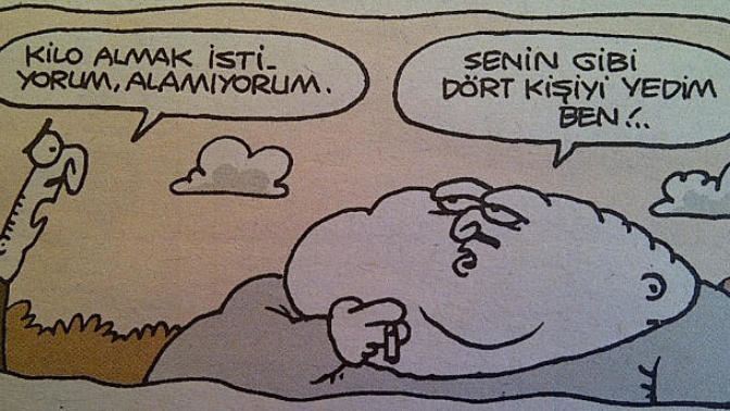 Yiyip yiyip kilo alamayan var mı?