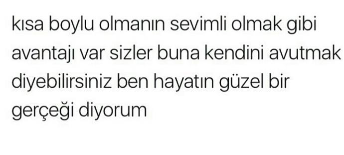 "Kısa boylu kız sevimlidir" düşüncesine katılıyor musunuz?