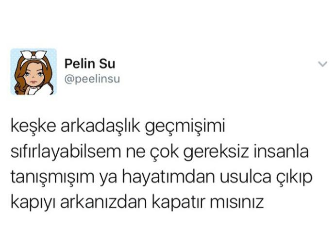 Hayatınızda gereksiz insanlar mı daha çok yoksa gerekli insanlar mı?