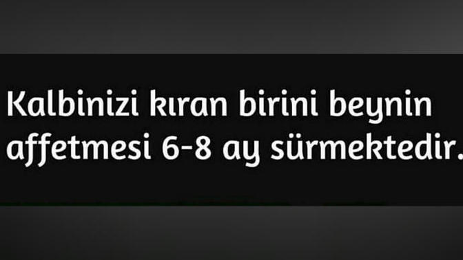 Kalbinizi kıran birini kısa sürede affedebilir misiniz?
