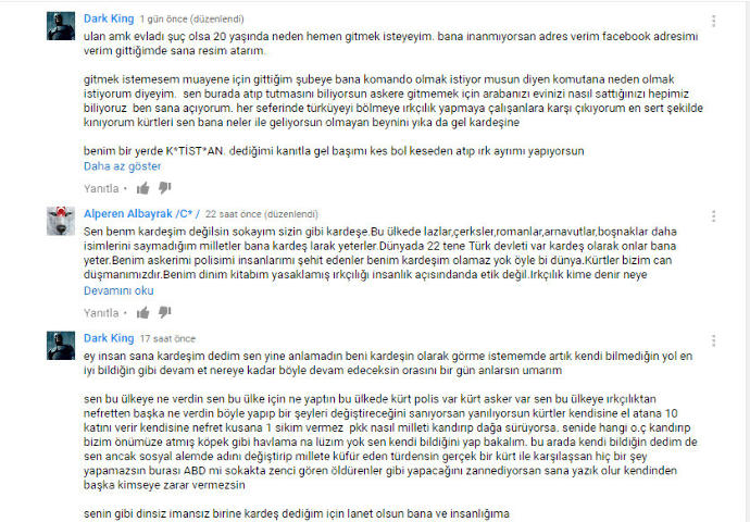 Kürt olduğum için bana yapılan ırkçılık?