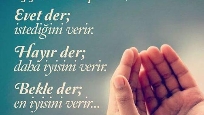 Allah kuluna 3 şekilde mi cevap verir?