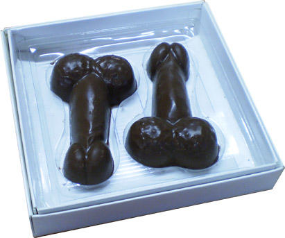 Penis Şeklinde Çikolata Yemek İsteyen :D ?