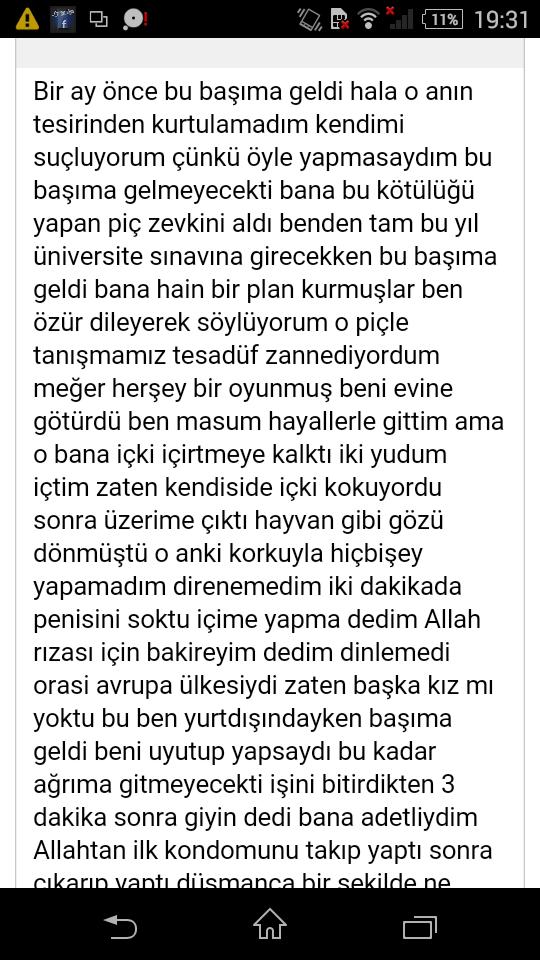 Eski çıktığım bana tuzak kurdu arkadaşı bana tecavüz etti çok utanıyorum nasıl insanlar bunlar ?
