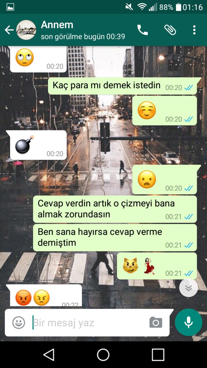 Annemle Aramdaki İlişki, böyle olan var mı?