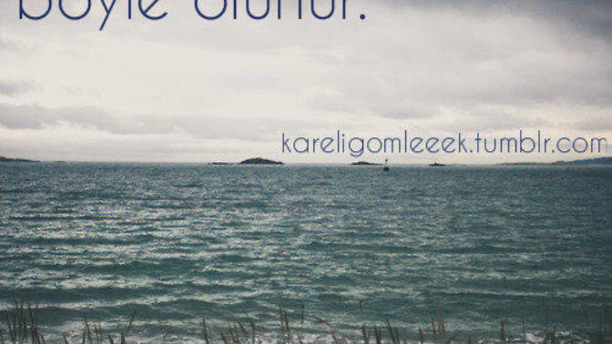 Yarım bıraktığınız nedir?