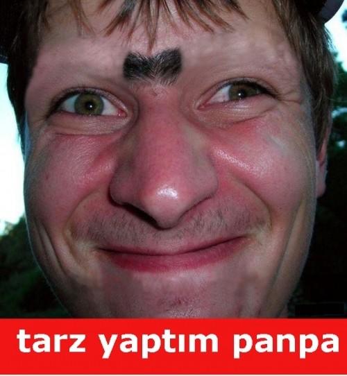 Kaşları çatık olup da arasını alan var mı?