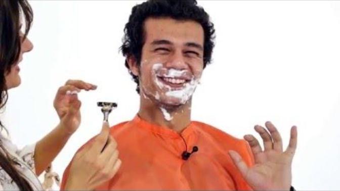 Sakal tıraşında erkekler neden aşağıdan yukarıya jilet vurdurmaz bu videodaki gibi?