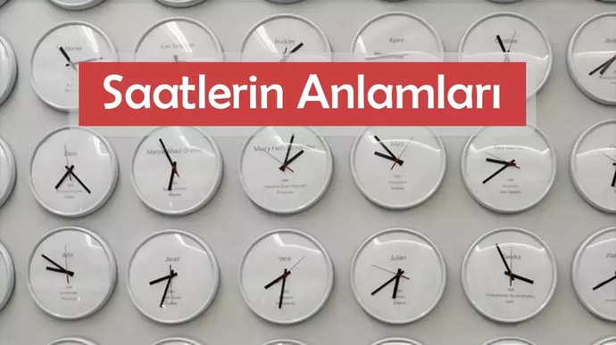 sürekli çift saat görmek melekler