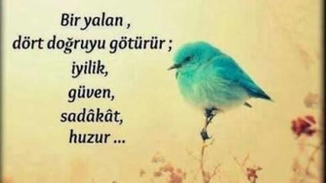 Yalan söylerek bir insanı mutlu etmek doğru bir şey midir size göre?