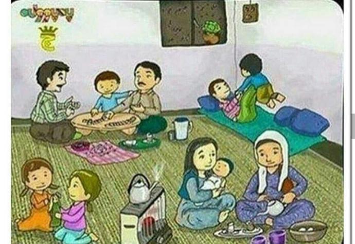 eskiden aile hayati tamda boyleydi ne olduda boyle olduk?