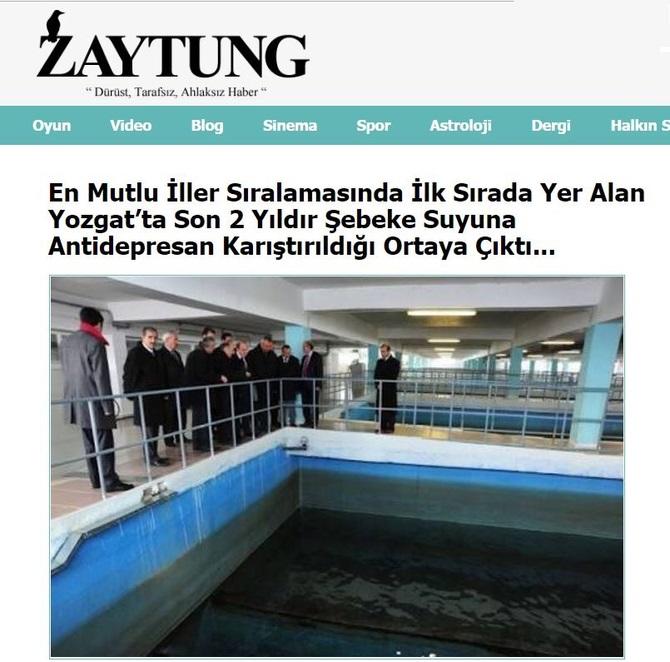 Şebeke suyuna Antidepresan karışırsa sizce ne olur :o ?