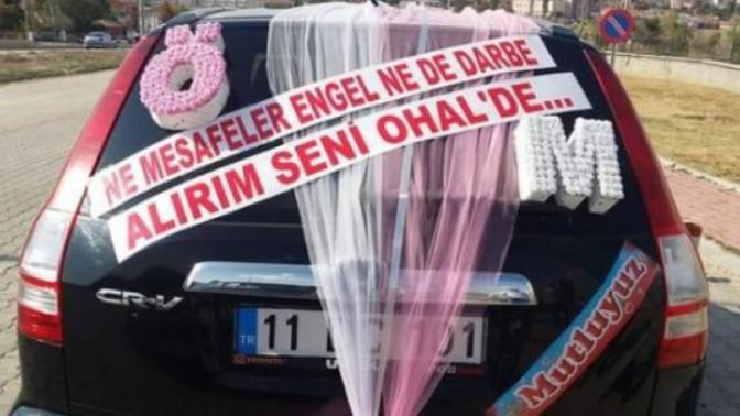 Gelin arabası sözleri nasıl?