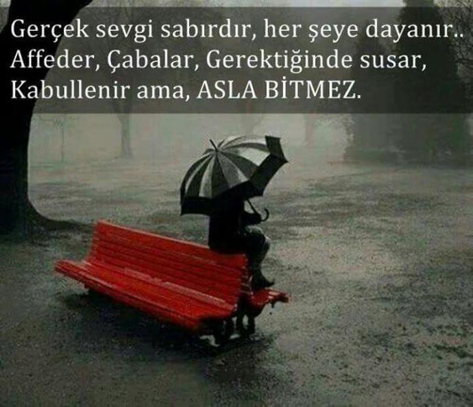Sevdiğiniz insan ben gidiyorum, bu sevgi ikimizi de üzer, yıpratır der ve giderse ne dersiniz ardından?