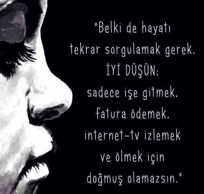 Nerdeyim ben, ne yapmak istiyorum...Hayati sorgularmisiniz?