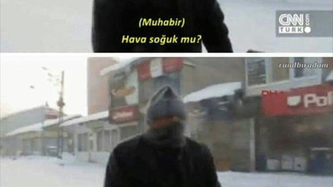 Hava soğuk mu 😂😂?