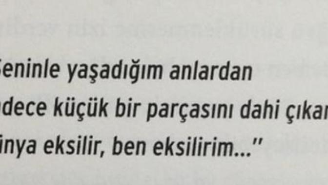 Yarım kalan hikayenizi tamamlayan başkaları oldu mu?