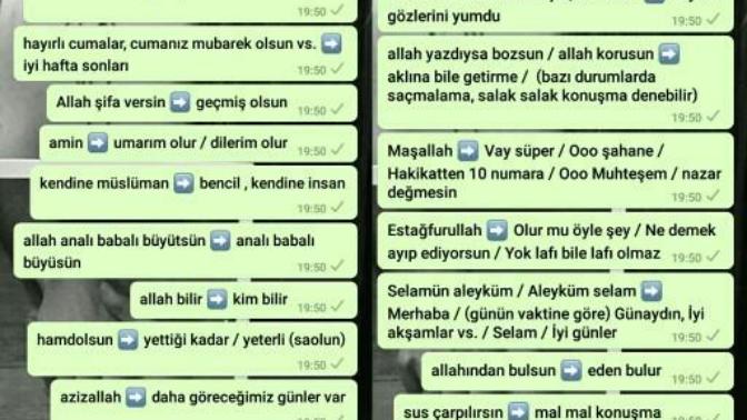 Ateistler veya din iceren kelimeler kullanmak istemeyenler icin alternatif kelime?