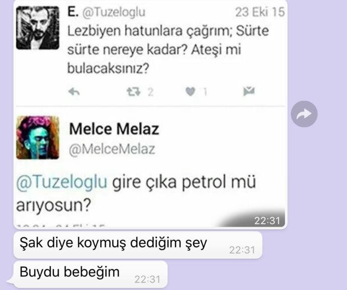 Arkadaşım lez mi?